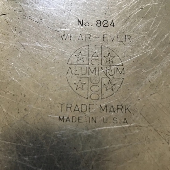 Vintage Wear Ever No 824 Dutch Oven Aluminum Stock Pot Steemer 4 Qt Lid USA - Picture 8 of 12